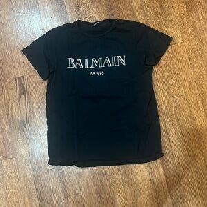 Balmain T-shirt size 16a fits like a women’s medium